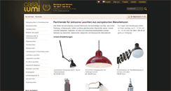 Desktop Screenshot of casalumi.de